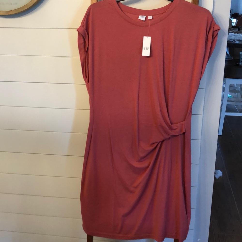 Pink Jersey knit dress